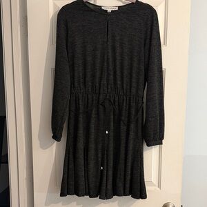Emma & Michele Charcoal Knit Dress